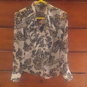 White House black market button up